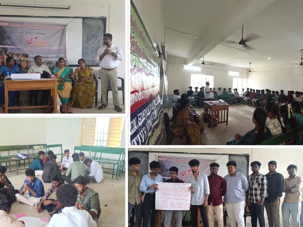 A training programme on "Youth participation in promoting women’s political leadership and democratic governance" was organized by SIMCODESS (WELEAD CSO Partner) on 19 June 2026 at G.T.N. Arts College